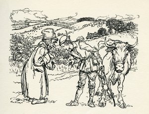 Jack e o Pé de Feijão de Arthur Rackham