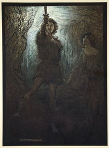 — Siegmund, o Walsung, você vê! Como presente de noiva, ele te traz sua espada
