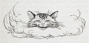 O Gato de Cheshire de Arthur Rackham