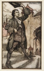 O Imperador de Lilliput Revê Suas Tropas, de Gulliver