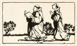 O Bruxa sentou-se contra a parede, de Morgans Frenzy em Irish Fairy Tales de Arthur Rackham