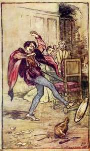A domesticação da megera por William Shakespeare de Arthur Rackham