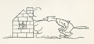 Os Três Porquinhos de Arthur Rackham