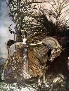 A Valquíria A Valquíria de Arthur Rackham