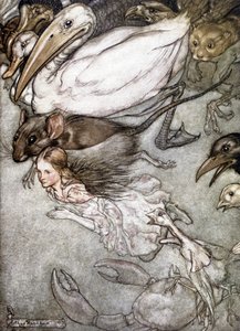 O lago das lágrimas - em "Alice