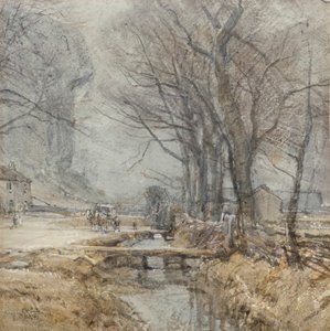 Kilnsey, Yorkshire, c.1927 (aguarela)