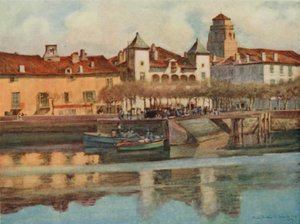País Basco: Lohobiague, St Jean de Luz (cor litho)