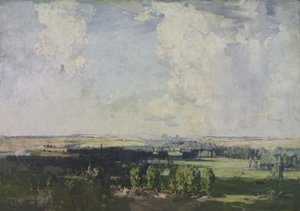 Amiens, a chave do oeste, 1928 de Arthur Streeton