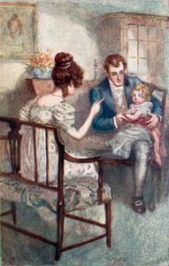 Ilustração para Emma por Jane Austen
