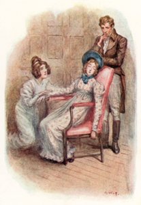 Ilustração para Emma por Jane Austen