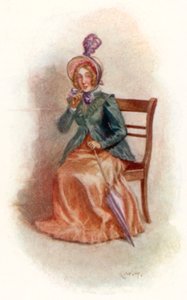 Ilustração para Emma por Jane Austen de Arthur Wallis Mills