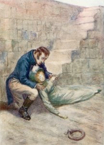 Ilustração para persuasão por Jane Austen de Arthur Wallis Mills