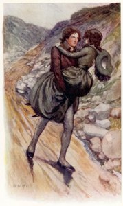 Ilustração para Orgulho e Preconceito por Jane Austen de Arthur Wallis Mills