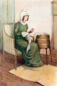 Ilustração para Orgulho e Preconceito por Jane Austen de Arthur Wallis Mills