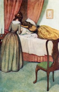 Ilustração para Senso e Sensibilidade por Jane Austen de Arthur Wallis Mills