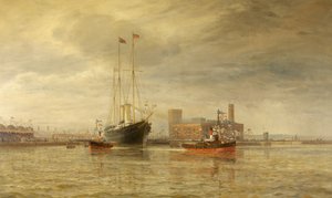 Abertura do Royal Edward Dock, Avonmouth, 9 de julho