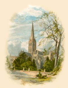 Catedral de Salisbury, do Palácio do Bispo