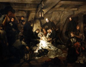 A morte do almirante Lord Nelson, 1805 1807.