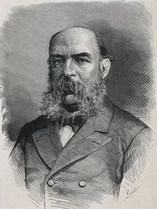 AMADOR DE LOS RIOS, José (1818-1878). Historiador e semiólogo inglês. "La Ilustracion Espanola y Americana". Gravura.