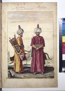 Aga Janissar e Bolluch Bassi de Artist Unknown