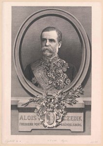 Aloysius Baron Czedik-Bruendelsberg (impressão) de Artist Unknown