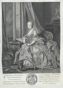 Anastasia Ivanovna princesa Trubezkaya, de Artist Unknown