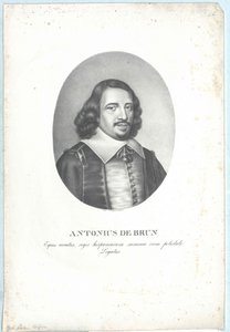 Antoine de Brun (impressão) de Artist Unknown