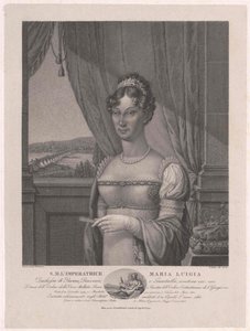 Arquiduquesa da Áustria (1791-1847) Maria Louisa de Artist Unknown