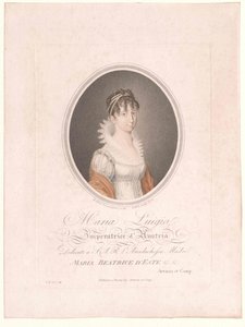 Arquiduquesa de Austro-Modena Maria Luisa de Artist Unknown