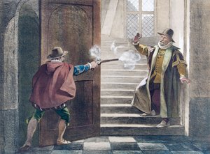 Assassinato de Guilherme de Orange de Artist Unknown