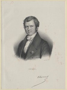 Auguste-Francois Chomel (impressão) de Artist Unknown