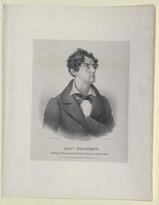 Auguste Nourrit (impressão) de Artist Unknown