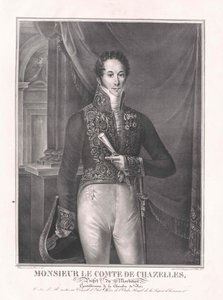 Augustin-Jean-Baptiste-Louis-Marie Comte Chazelles de Artist Unknown