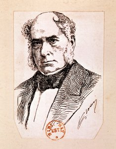 BESSEMER Sir Henry, inventor e engenheiro inglês (desenho)