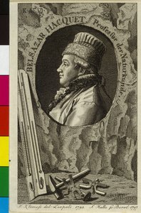 Balthazar Hacquet de La motte (gravura) de Artist Unknown