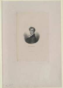 Charles Hubert Millevoye (impressão) de Artist Unknown