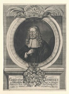 Christian Lorenz Adlershelm (impressão) de Artist Unknown