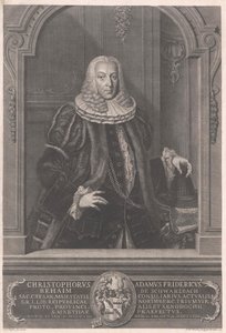 Christoph Adam Frederick Behaim von Schwarzbach de Artist Unknown