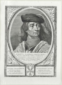 Conde de Flandres Roberto I da Frísia de Artist Unknown