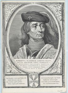 Conde de Flandres Roberto I da Frísia de Artist Unknown