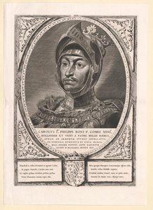 Duque de Borgonha Carlos, o Ousado (gravura) de Artist Unknown