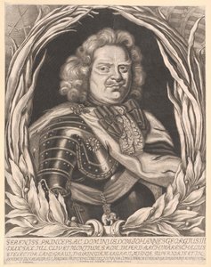 Eleitor da Saxónia Johann George III de Artist Unknown
