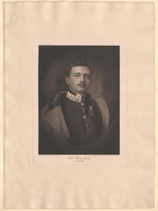 Imperador da Áustria Carlos I (impressão) de Artist Unknown