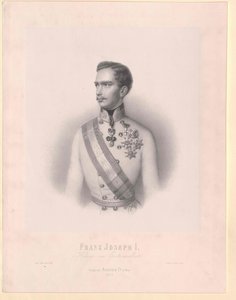 Imperador da Áustria Franz Joseph I de Artist Unknown