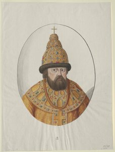 Imperador da Rússia Aleksey de Artist Unknown