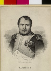 Imperador dos franceses Napoleão I Bonaparte de Artist Unknown