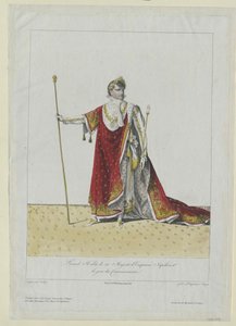 Imperador dos franceses Napoleão I Bonaparte de Artist Unknown