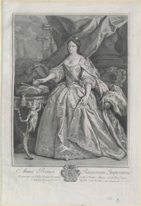 Imperatriz da Rússia Anna Ioannovna de Artist Unknown