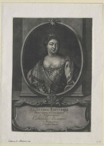 Imperatriz da Rússia Catarina I de Artist Unknown