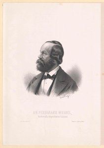 Ferdinand Weigel (impressão) de Artist Unknown